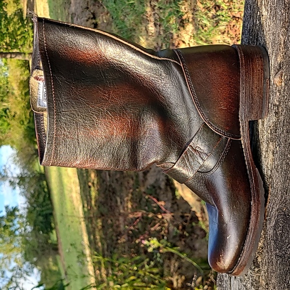 Frye women's leather boots size 8 - Picture 4 of 6